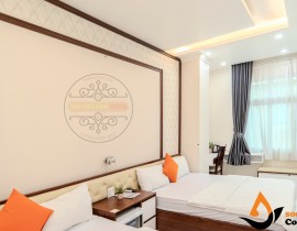 Phòng đơn 2 giường lớn có cửa sổ